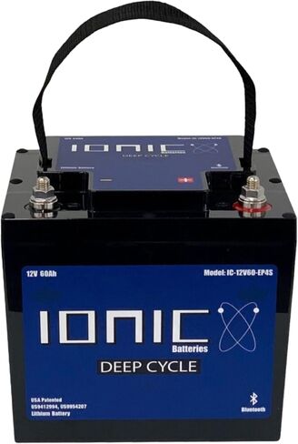 Ionic Lithium 12V 150Ah | Dual Purpose Starter Battery 1600 CA + LiFePO4 Deep Cycle + Bluetooth in Saudi Arabia