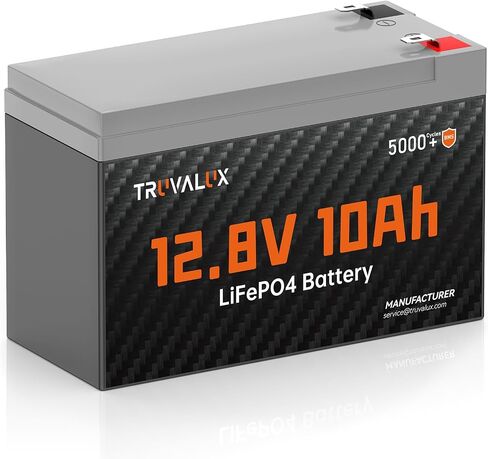 بطارية 12V 10AH LITHIUM LIFEPO4 ، المدمج في 10A BMS ، تصميم خفيف الوزن ، ما يصل إلى 5000+ دورة عميقة ، 10 سنوات عمر ، ترقية الآن لمكتشف الأسماك ، UPS الصغيرة ، الطاقة الشمسية ، ألعاب الركوب ، الإضاءة ، الإضاءة in Kuwait