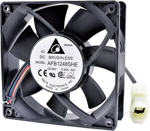 AFB1248SHE 12cm 120mm Fan 120x120x38mm DC48V 0.40A Waterproof axial Flow Fan Cooling Fan for Server Frequency Converter in Saudi Arabia