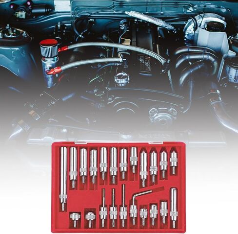 Dial Indicator Extension Set - Dial Indicators Tips 22 Pieces, for Precision Measurement -Dial Gauge Indicator with Extension, Tips, and Tools, Essential Tools for Dial Indicators in Saudi Arabia