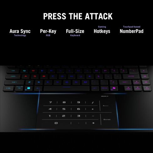 ASUS ROG Strix SCAR 16 (2025) Gaming Laptop, 16" ROG Nebula HDR 16:10 2.5K 240Hz/3ms, NVIDIA GeForce RTX 5090, Intel Core Ultra 9 275HX, 32GB DDR5, 2TB PCIe Gen 4 SSD, Wi-Fi 7, Win 11 Pro, G635LX-XS97 in Saudi Arabia