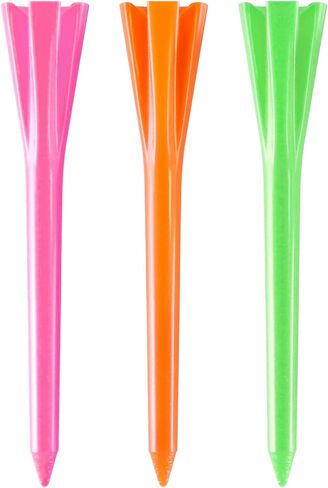 IZZO Golf Plastic Golf Tees, 1.5 Inch, Pink, 100 Pack in Saudi Arabia