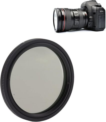 Camera ND Filter ND2 to ND1000 Adjustable Optical Glass Camera Filter Lens for Flowing Water 49mm Filter Camera Scenery Filter Camera Medium (72mm) in Saudi Arabia