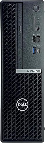 Dell Optiplex 7080 SFF Desktop | Core i7-10700 - 256GB SSD Hard Drive - 16GB RAM | 8 cores @ 4.8 GHz Win 11 Pro Black (Renewed) in Saudi Arabia