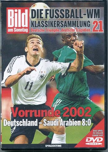Die Fusball -Wm ~ Klassikersammlung 21 ~ Deutsche Triumphe ، Deutsche Tragödien ~ Vorrunde 2002 ~ Deutschland - Saudi arabien 8: 0 ~ Das Spiel in Voller Länge in Saudi Arabia
