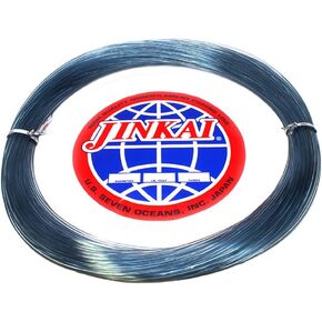 Jinkai Premium Monofilement Leader - 100yd Coil - 50lb-600lb - Smoke Blue