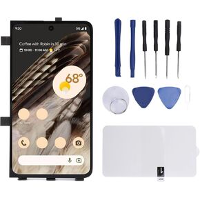 for Google Pixel Fold 5G, Screen Replacement Kit for Pixel Fold 5G, Screen for Pixel Fold LCD Display Digitizer Touch Screen Assembly + Fingerprint, 5.8 Inch