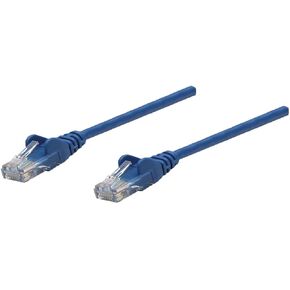 INTELLINET - INTELLINET 318983 CAT-5E UTP PATCH CABLE, 7 FT., BLUE