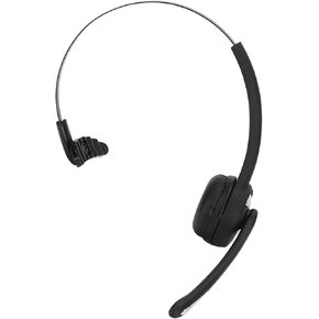 Bluetooth5.0 Wireless Headset for Computer, Bluetooth Headset with Noise Cancelling Microphone for PC, Dual Connectivity, Anti Static, Highly Sensitive for Online Courses Call Centers