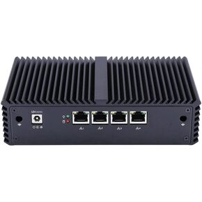 Qotom DIY Firewall/Router/VPN Appliance/Gateway Device/DHCP Server/DNS Server, 4X 2.5G LAN, RS-232, Core i5-4200U, 8GB RAM 64GB SSD