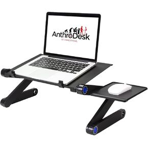 Laptop Stand with Adjustable Folding Ergonomic Design Stand for Desk or Bed