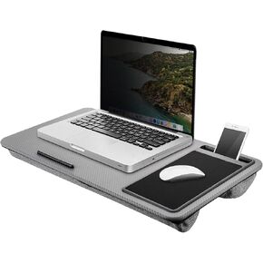 Laptop Stand for Bed, Laptop Tray 57.5x30.5x6cm Laptop Stand Lap Desk for Laptop Laptop Cushion Laptop Stand for Bed Large Lap Desk Tray for Sofa and Bed