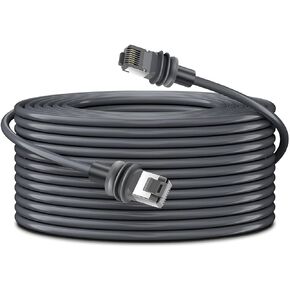 Starlink Gen 3 Cable 50 Ft, Satellite Replacement Standard V3 Cable, Extension Waterproof Outdoor Starlink Cable Gen 3 High-Speed, Gray.
