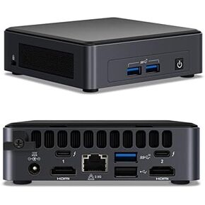 WEELIAO Intel NUC 11 Pro NUC11TNKV5 Mini Desktop Home & Business Mini PC 11th Gen Intel Core i5-11145G7 with Intel vPro Technology 2.6 GHz@28W, Wi-Fi 6,32GB RAM 1TB SSD，Windows11 Pro