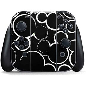 Skinit Decal Gaming Skin Compatible with Nintendo Switch (2017-2021) Joy-Con Controller - Officially Licensed Disney Mickey Mouse Classic Design