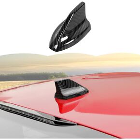 RT-TCZ Roof Antenna Cover Trim Decoration Exterior Accessories for Ford Mustang 2024 2025 (Black)