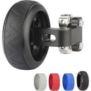 Nitze Side Handle with 1/4" Screws, Different Colored Rubber Rings, Aluminum Camera Side Handle for Camera/Monitor Cages - PA31B