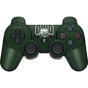 Skinit Schecal Gaming Skin for PS3 Dual Shock Wireless Controller - تصميم مخطط جامعة أوهايو المرخص رسميًا