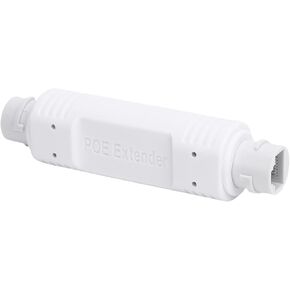 Zyyini Gigabit Poe Extender ، مكرر Poe في الهواء الطلق ، دليل على المياه 500 متر ، IEEE802.3AF في 1000 ميجابت في الثانية ، لإعداد شبكة أبواب الكاميرات في الهواء الطلق