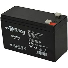 Raion Power RG1270T2 12V 7Ah Replacement UPS Backup Battery for APC Back-UPS ES BE550R - 1 Pack