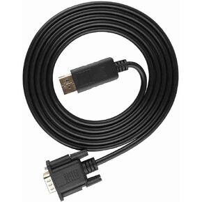 1.8M Hd 1080P Displayport To Vga Cable Converter Adapter For Pc Laptop Intelligent Security Monitoring The Surrounding Area