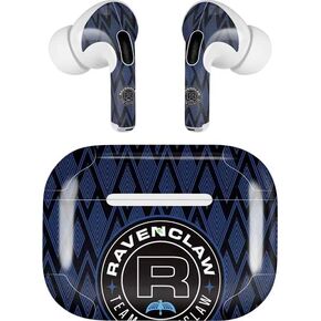 Skinit Skinit Audio Audio Skin متوافق مع Apple Airpods Pro (2rd Gen ، 2022) - تصميم فريق Warner Bros المرخص رسميًا Ravenclaw