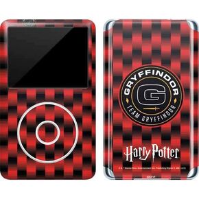 Skinit Decal MP3 Player Skin Compatible with iPod Classic (6th Gen) 80GB - Officially Licensed Warner Bros Team Gryffindor Design