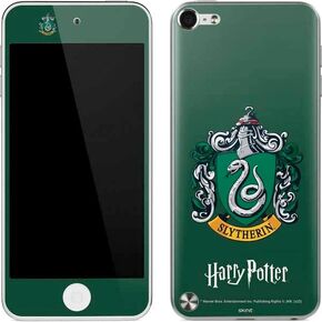 Skinit MECAL MP3 Player Skin متوافق مع iPod Touch (5th Gen & 2012) - تصميم Warner Bros Slytherin House المرخص رسميًا