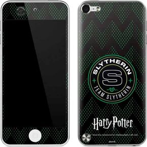 Skinit Decal MP3 Player Skin Compatible with iPod Touch (5th Gen&2012) - Officially Licensed Warner Bros Team Slytherin Design