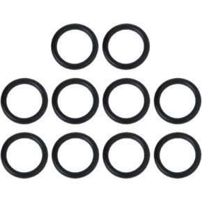 10Pcs G1/4 Thread Water Cooling Silicone Seal O-Ring Water PC Accessories,Aluminum Alloy