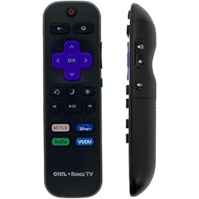 ONN Genuine Original Roku TV Remote Compatible with ONN Roku TVs with Netflix Disney Plus Hulu Vudu APP Key RC-AFIR 3226000858 for 100012584 100012585 100012586 100012587 100012589 100012590 100018971