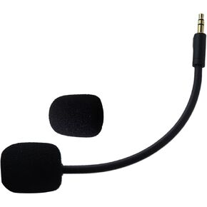 Game Mic Replacement Mic Fit for Logitech G PRO X Wired Gaming Headset, Computer PC Gaming Headsets 3.5mm Jack Noise Cancelling,Flexible Detachable Microphone Part Noise Cancellation