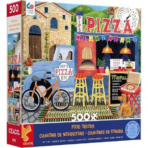 Ceaco - Food Trucks - Pip's Pizza Truck - 500 Piece Jigsaw Puzzle
