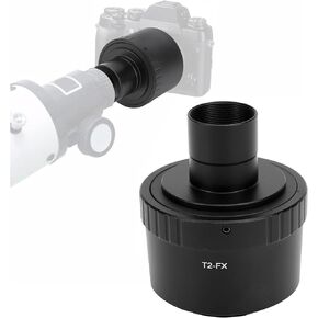 Telescope 0.965 T Mounting Adapter لكاميرا FX Mount ، سبيكة الألومنيوم T2 إلى FX Adapter Ring M42x0.75 عدسة كاميرا فلكي لعلم الفلك لـ DSLR بدون مرآة