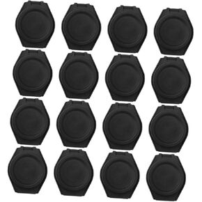 Angoily 16pcs Webcam Cover Slide Privacy Protector for Laptops Tablets Smartphones Easy to Install Enhanced Privacy Assurance Black