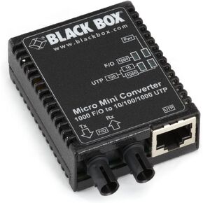 Black Box Network Services 10/100/1000 ST Media Converter US PS LMC4001A