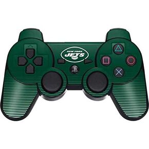 ألعاب Skinit Scenit Gaming متوفرة مع وحدة تحكم لاسلكية Dual Frack Dual PS3 - تصميم NFL NFL Jets Breakaway Design