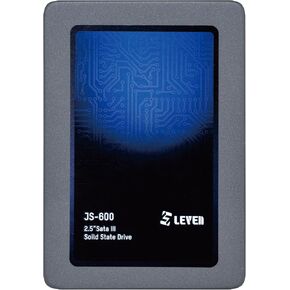 Leven JS600 SSD 512GB 3D NAND SATA III محرك الحالة الصلبة الداخلية - 6 جيجابايت/ثانية ، 2.5 بوصة/7 مم (0.28 ") - حتى 560 ميجابايت/ثانية - تجارة التجزئة 1 حزمة