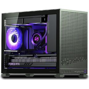 TWELF Nyx D32 Gaming PC – Ryzen 5 5500, RX 5700XT 8GB (Comparable to RTX 3060), 16GB DDR4, 1TB NVMe, WiFi 6, Windows 11 Pro, 240mm AIO, Compact Case + Mystery Gift
