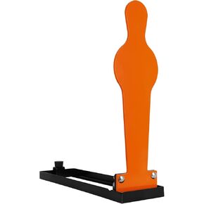Highwild 28" AR500 Steel 3/8" Thick Auto Reset Popper Target for Pistol and Rifle Shooting - Orange