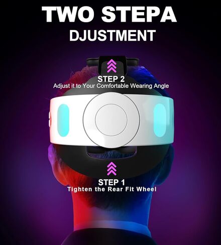 حزام رأس البطارية متوافق مع Meta Quest 3S ، Quest 3 ملحقات قابلة للتعديل حزام رأس البطارية 6000 مللي أمبير في الساعة شاشة رقمية ، مؤشر LED in Saudi Arabia