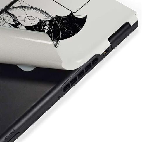 Skinit Skinit Gaming Gaming Skin متوافق مع حزمة Nintendo Switch - DC Comics Comics Batman Skeleton Diagram Design in Kuwait