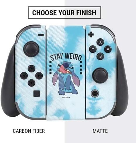 ألعاب Skinit Scenit Maming Skin متوافقة مع حزمة Nintendo Switch - ديزني ليلو مرخص رسميًا وغرزة تصميم غريب in Saudi Arabia