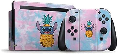ألعاب Skinit Scenit Maming Skin متوافقة مع حزمة Nintendo Switch - ديزني ليلو مرخص رسميًا وغرزة تصميم غريب in Saudi Arabia