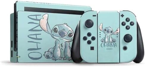 ألعاب Skinit Scenit Maming Skin متوافقة مع حزمة Nintendo Switch - ديزني ليلو مرخص رسميًا وغرزة تصميم غريب in Saudi Arabia