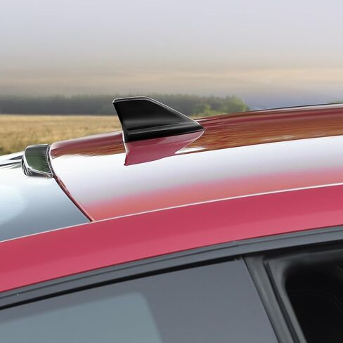 RT-TCZ Roof Antenna Cover Trim Decoration Exterior Accessories for Ford Mustang 2024 2025 (Black) in Kuwait