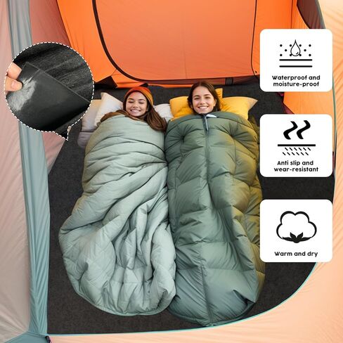 6.23 × 5 أقدام خيمة خيمة السجاد حصيرة ، سجاد التخييم مقاوم للماء ، بطانية أرضية ، بطانية ، in Kuwait