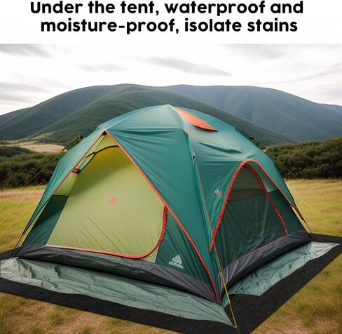 6.23 × 5 أقدام خيمة خيمة السجاد حصيرة ، سجاد التخييم مقاوم للماء ، بطانية أرضية ، بطانية ، in Kuwait