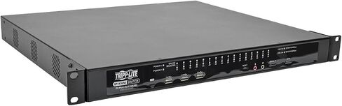 TRIPP LITE 32-PORT CAT5 IP KVM SWITCH ، 1U RACK-MOUNT ، 2+1 مستخدم ، RJ45 ، USB ، PS/2 ، Serial ، VGA أو DVI ، TAA (B064-032-02-IPG) in Kuwait