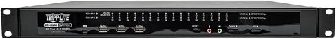 TRIPP LITE 32-PORT CAT5 IP KVM SWITCH ، 1U RACK-MOUNT ، 2+1 مستخدم ، RJ45 ، USB ، PS/2 ، Serial ، VGA أو DVI ، TAA (B064-032-02-IPG) in Kuwait